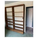 TEAK 1960S COMPLETE KNOCK DOWN BOOKCASE