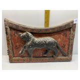 DECORATED DOOR W/ RAISED ANIMAL Dï¿½COR ON FRONT