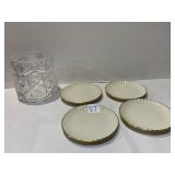 ROCKINGHAM SPODE DISHES AND OTHERS