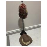 DOBBS HAT, SEQUIN CAP W/ ELEPHANTS