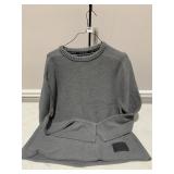 HARLEY DAVIDSON GRAY SWEATER, REINFORCED