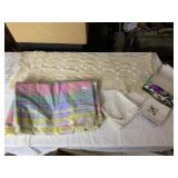 CROCHETED, EMBROIDERED NAPKINS