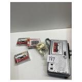 REALISTIC MINI CASSETTE DECK