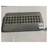 NEW EXPRESS ZIPPER WALLET W/ GROMETS AND