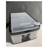 GRACIOUS LIVING LIFT TOP ORGANIZER