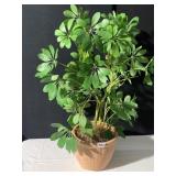 ARTIFICIAL PLANT IN CLAY PLANTER