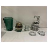 COFFEE HOLDER, STAINLESS FOOD STORAGE, VASE