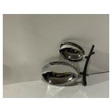 UNUSUAL BRANCH HANDLE OVAL DISH