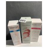 CRABTREE & EVELYN BODY LOTION AND DEMETER