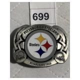 STEELER COMMEMORATIVE EDITION BELT BUCKLE