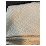 CUDDLE DOWN FULL QUEEN BEIGE QUILTED COMFORTER