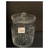 BISCUIT JAR UNMARKED BELIEVE WATERFORD