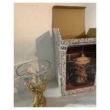 REINDEER CANDLE HOLDER IN BOX