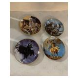 4 PLATES FRANKLIN MINT