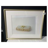 PARCHMENT PAPER FRAMED WITH COA 1/10 EMMA MEAD