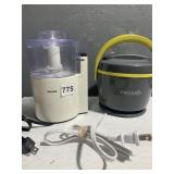 KRUPPS FOOD PROCESSOR & MINI CROCK POT