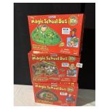 MAGIC SCHOOL BUS 3 BOXES