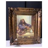 OIL ON CANVAS 30" X 26" BEAUTIFUL FRAME