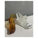 FENTON SHOES 1 CLEAR ONE AMBER