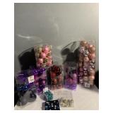 CHRISTMAS Dï¿½COR PINKS PURPLE ORNAMENTS
