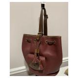 DOONEY & BOURKE LEATHER PURSE DRAWSTRING BAG LIKE