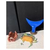 SHELLS ON STRING, BEACH MOTIF ITEMS