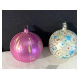 TWO VINTAGE ORNAMENTS