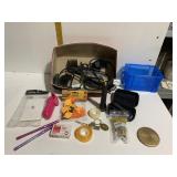 PET CLIPPERS WITH ATTACHMENTS, FLASHLIGHT, TAPE,