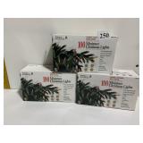 3 NEW BOXES OF CHRISTMAS LIGHTS