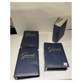 4 GOURMET MAGAZINES IN HOLDERS