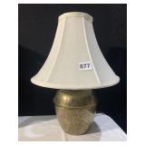 BRASS BASE LAMP