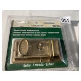 GATEHOUSE BRASS DEADBOLT LOCK NEW
