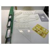 LEROY TEMPLATE 4 PLUS DRAWING TOOLS