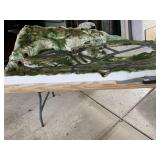 HAND MADE ELABORATE N GUAGE TRAIN LAYOUT 74" X