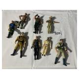 8 ACTION FIGURES