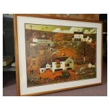 CHARLES WYSOCKI PRINT 33" X  41"