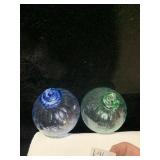 GERMAN KUGELS W/ HANGER SIGNED BY BRIAN