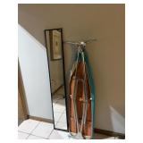 IRONING BOARD AND MIRROR