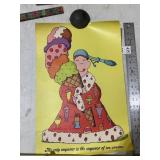 ICE CREAM POSTER, PEACE, ETC.