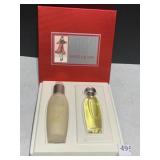 ESTEE LAUDER 1.7 OZ. PARFUM SPRAY, 3.4 OZ. BODY
