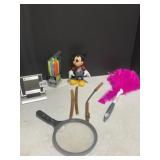 MICKEY MOUSE, MAGNIFIER, HIGHLIGHTERS, ETC.