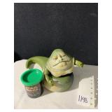 STAR WARS FIGURE AND EMPTY GEL JAR