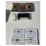 STAR WARS CASSETTES 4 AND 4 EMPTY CASES