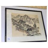 JAPANESE PRINT FRAMED