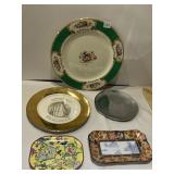 ASSORTED SERVING PLATES