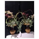 WALL HANGERS W/ ARTIFICIAL ARRANGEMENT