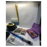 ADULT BIKE HELMET, RIDING GLOVES, LIGHT SABER,