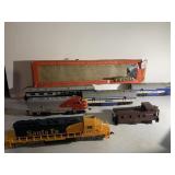 TYCO SANTA FE 4015, SANTA FE 5707, WABASH ENGINE,