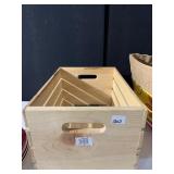 WOOD CRATE
