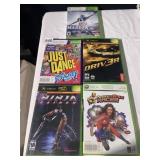 JUST DANCE, NINJA, DRIVER, POCKET BIKE RACERS,